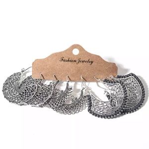 Dangle Boho Mandala Earrings